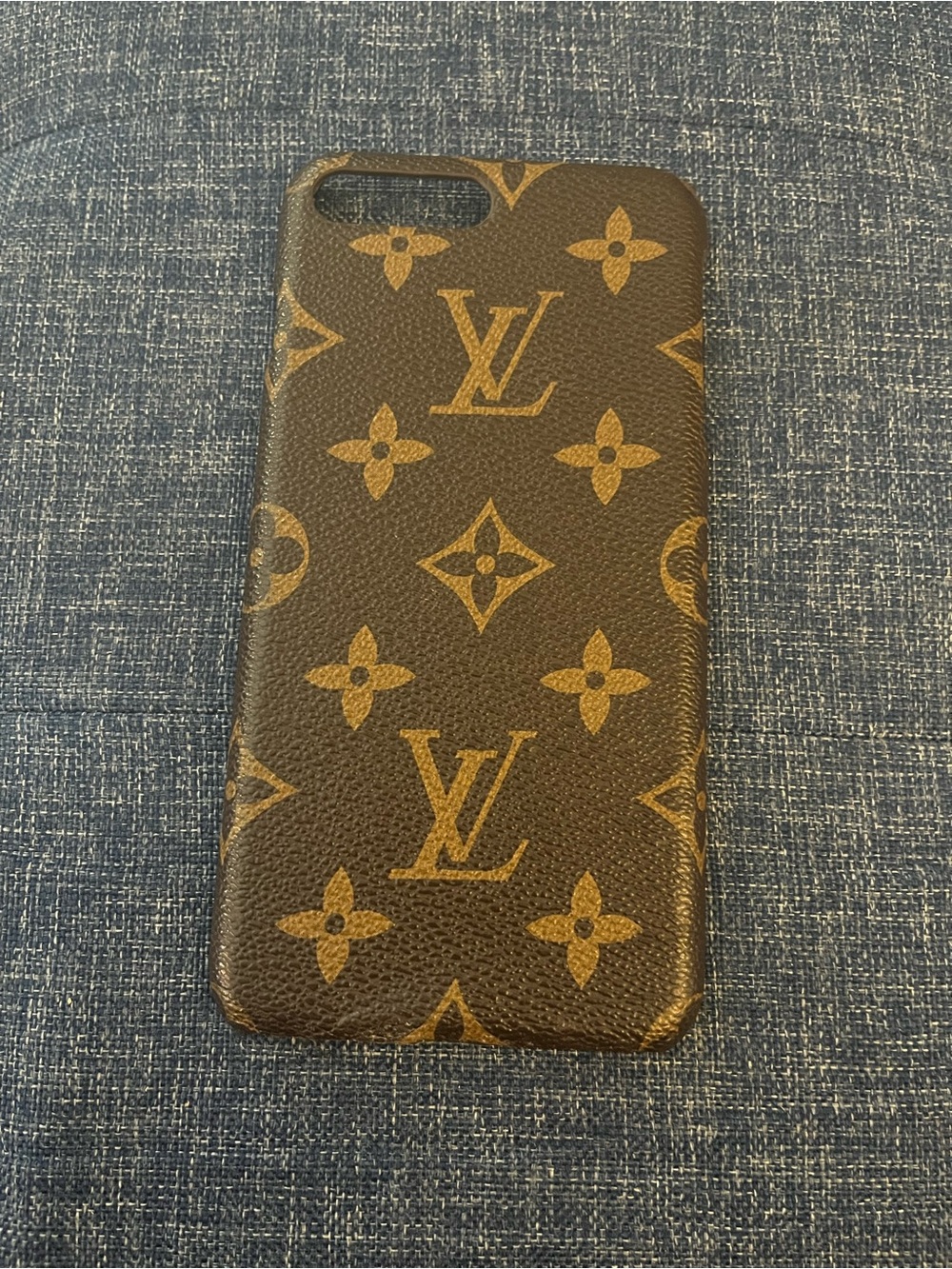 Louis Vuitton Brown & Tan Monogram iPhone Case - Signature LV Pattern